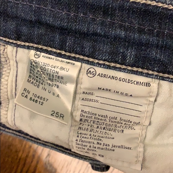 AG Tomboy Crop | Relaxed Straight Crop | size 25 - Picture 5 of 6